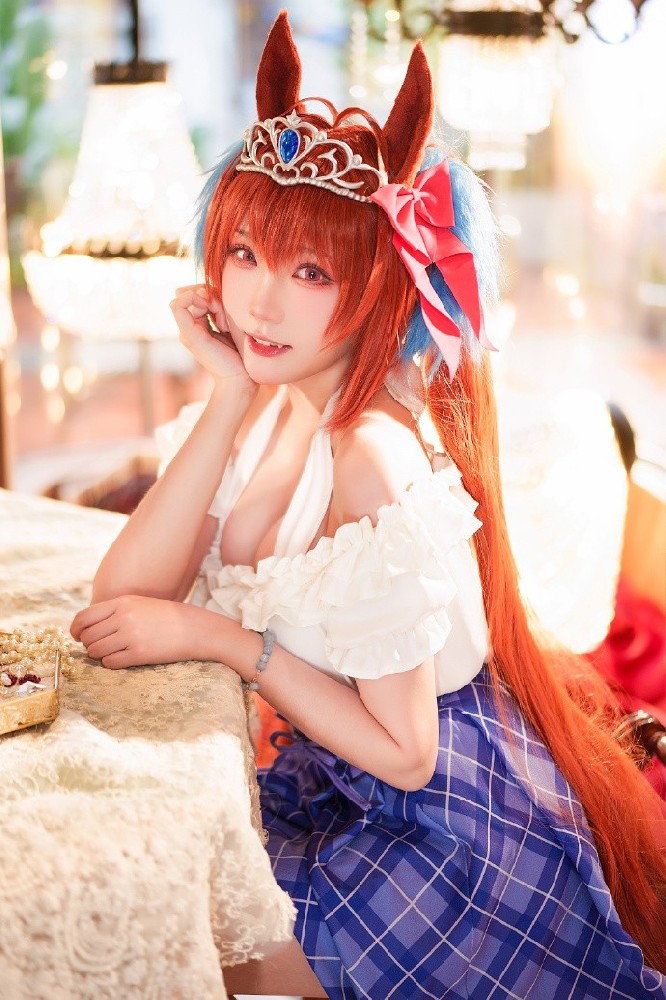 闪耀优俊少女《赛马娘》大和赤骥cosplay