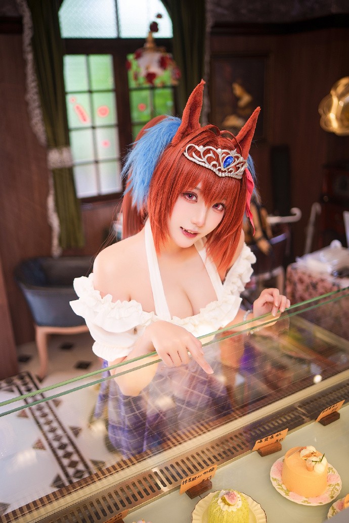 闪耀优俊少女《赛马娘》大和赤骥cosplay