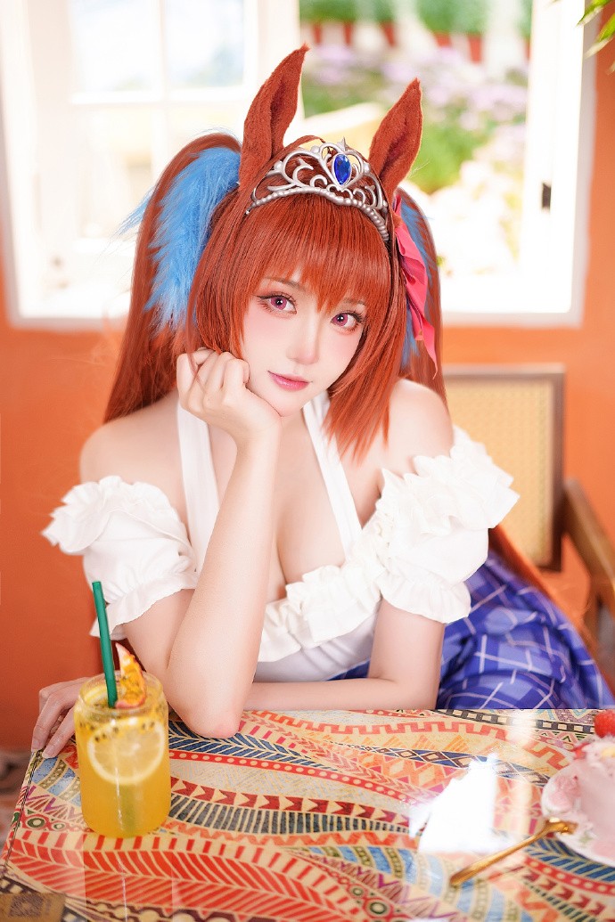 闪耀优俊少女《赛马娘》大和赤骥cosplay