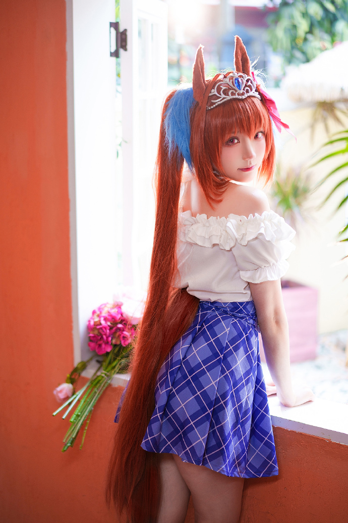 闪耀优俊少女《赛马娘》大和赤骥cosplay