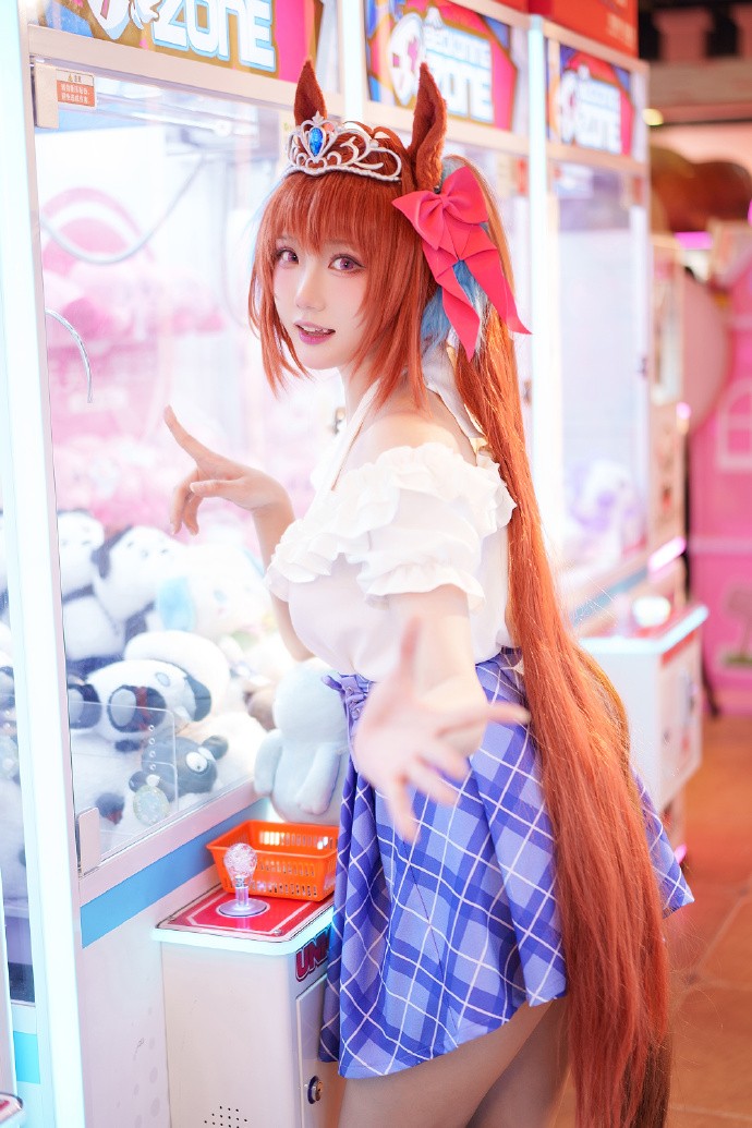 闪耀优俊少女《赛马娘》大和赤骥cosplay