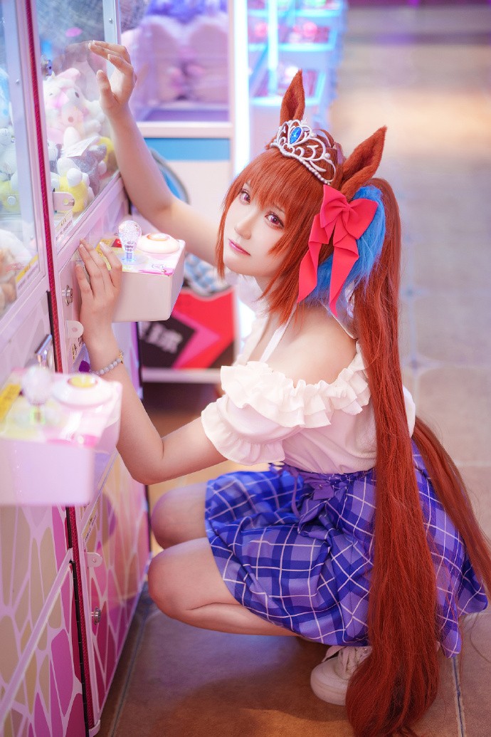 闪耀优俊少女《赛马娘》大和赤骥cosplay
