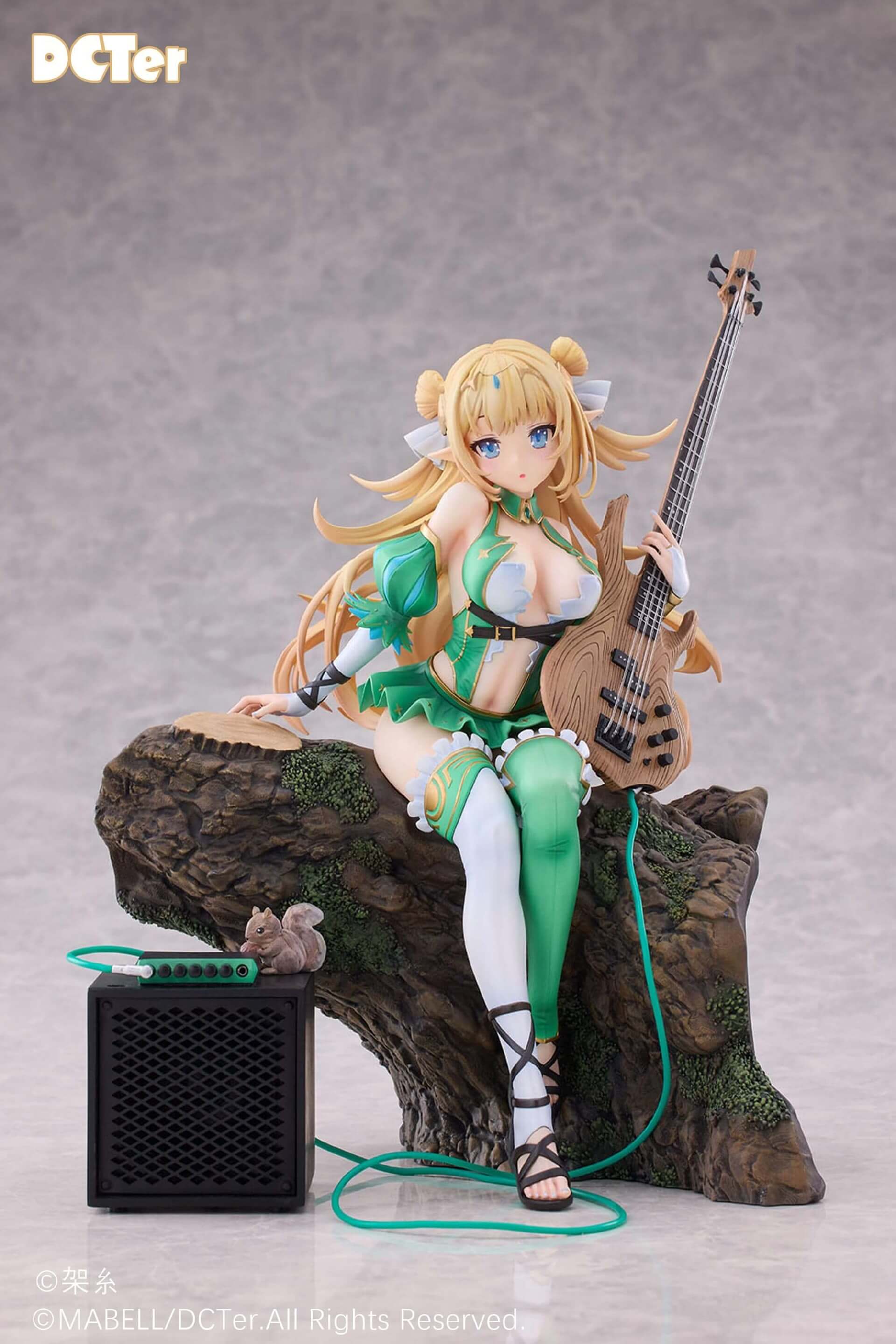 DCTer手办工作室出品:「精灵贝斯手 埃塔」1/7手办公开-ACG宅月季