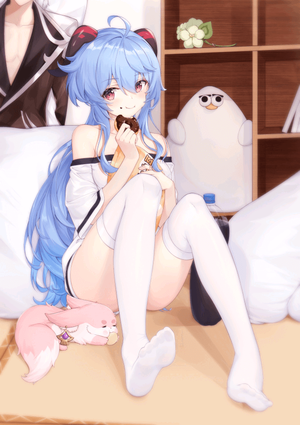 游戏《原神》甘雨美图一览，4月的风有点热