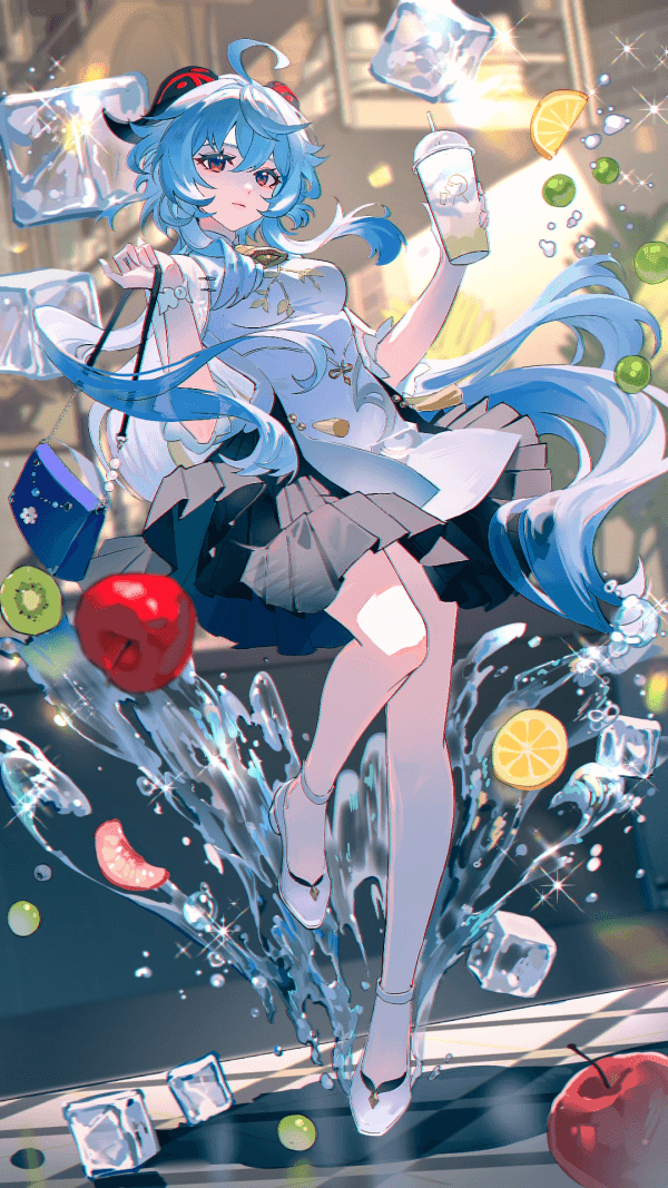 游戏《原神》甘雨美图一览,4月的风有点热-ACG宅月季