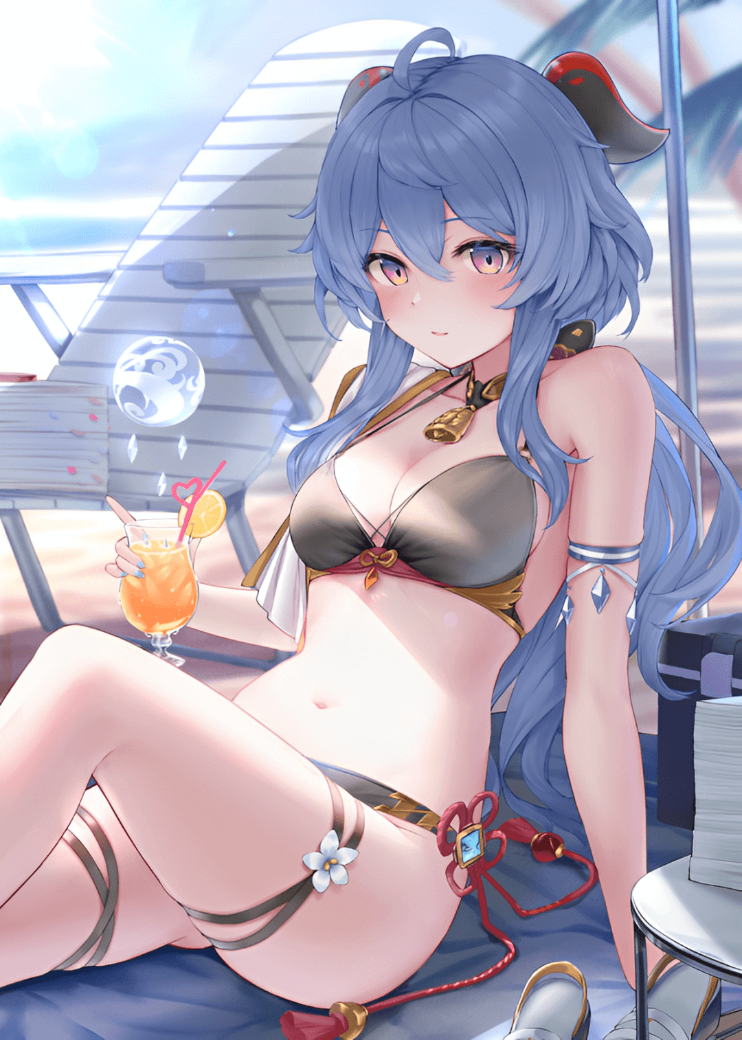游戏《原神》甘雨美图一览,4月的风有点热-ACG宅月季