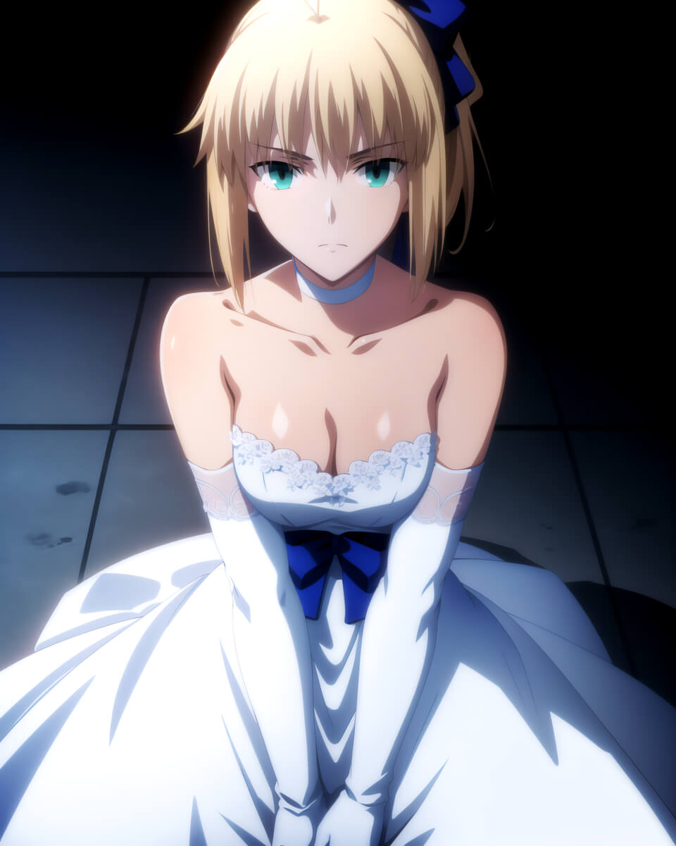 游戏《FGO》吾王阿尔托莉雅美图-acg宅月季