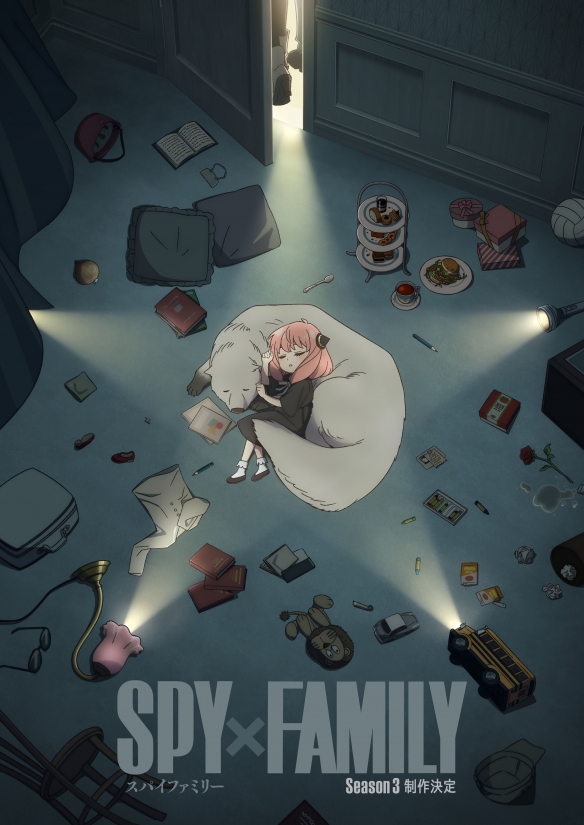 TV动画《间谍过家家》第三季正式开始制作 角色阿尼亚为主题的新视觉图