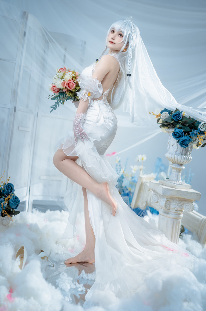 游戏《碧蓝航线》赫敏「晨曦的誓言」cos