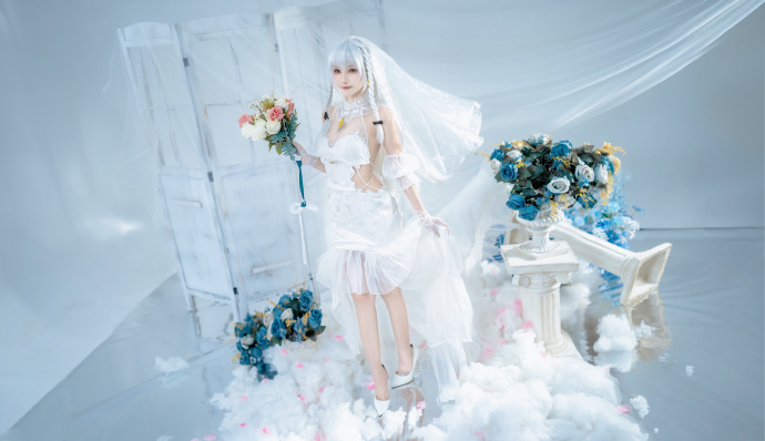 游戏《碧蓝航线》赫敏「晨曦的誓言」cos
