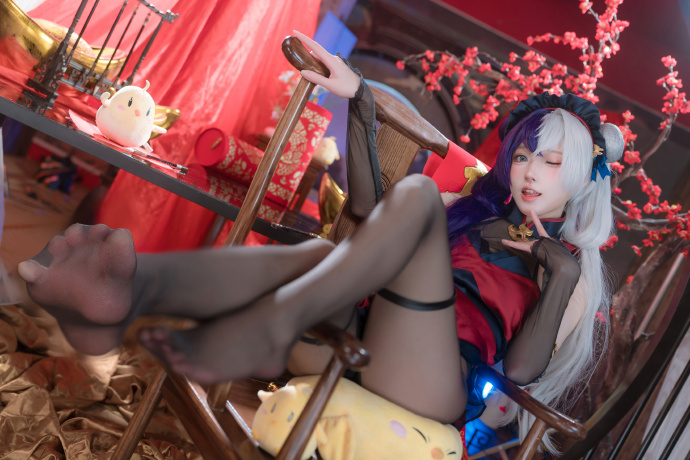 游戏《碧蓝航线》肇和应瑞姐妹cosplay