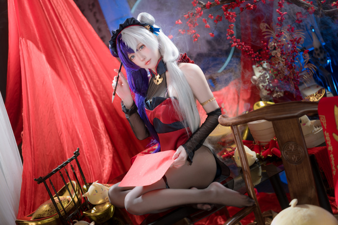 游戏《碧蓝航线》肇和应瑞姐妹cosplay
