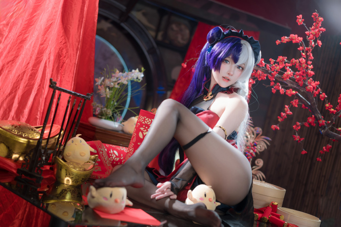 游戏《碧蓝航线》肇和应瑞姐妹cosplay