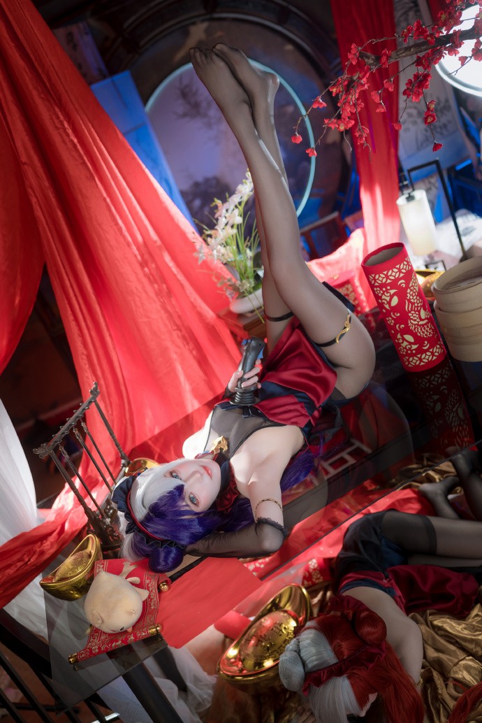 游戏《碧蓝航线》肇和应瑞姐妹cosplay