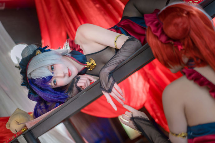 游戏《碧蓝航线》肇和应瑞姐妹cosplay
