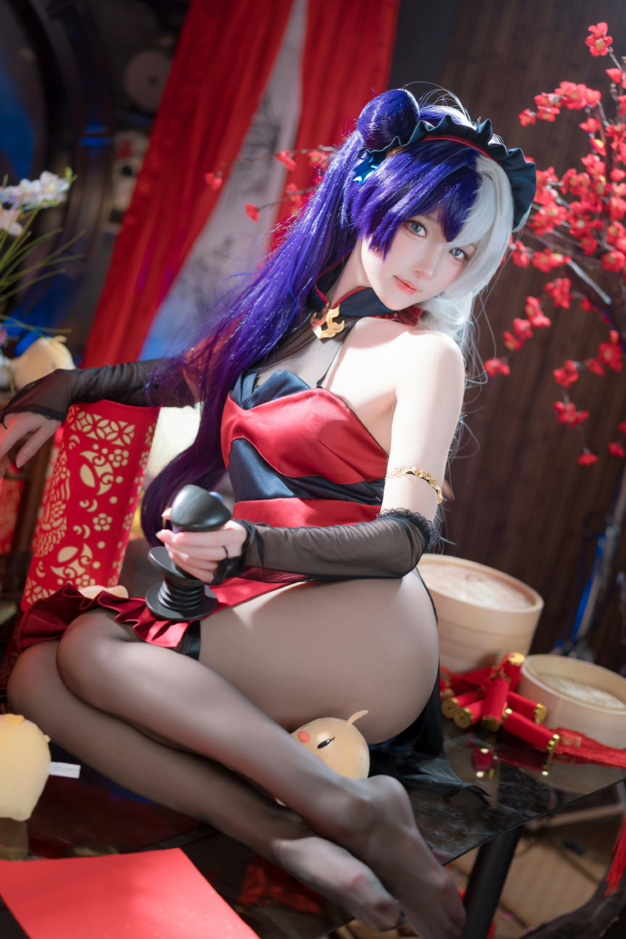 游戏《碧蓝航线》肇和应瑞姐妹cosplay
