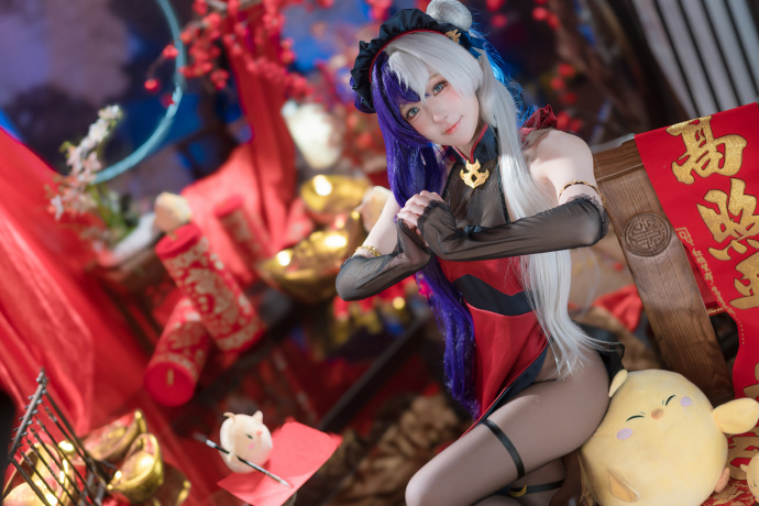 游戏《碧蓝航线》肇和应瑞姐妹cosplay