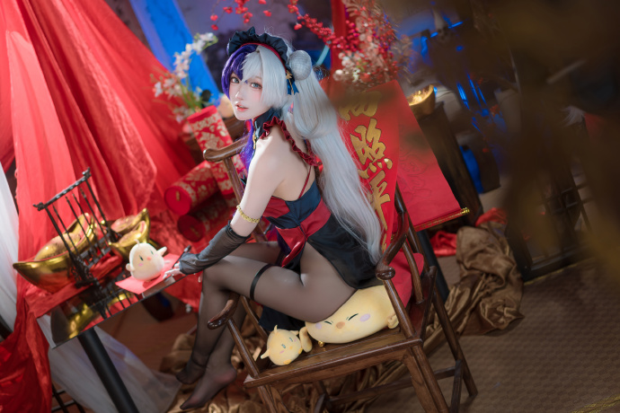 游戏《碧蓝航线》肇和应瑞姐妹cosplay