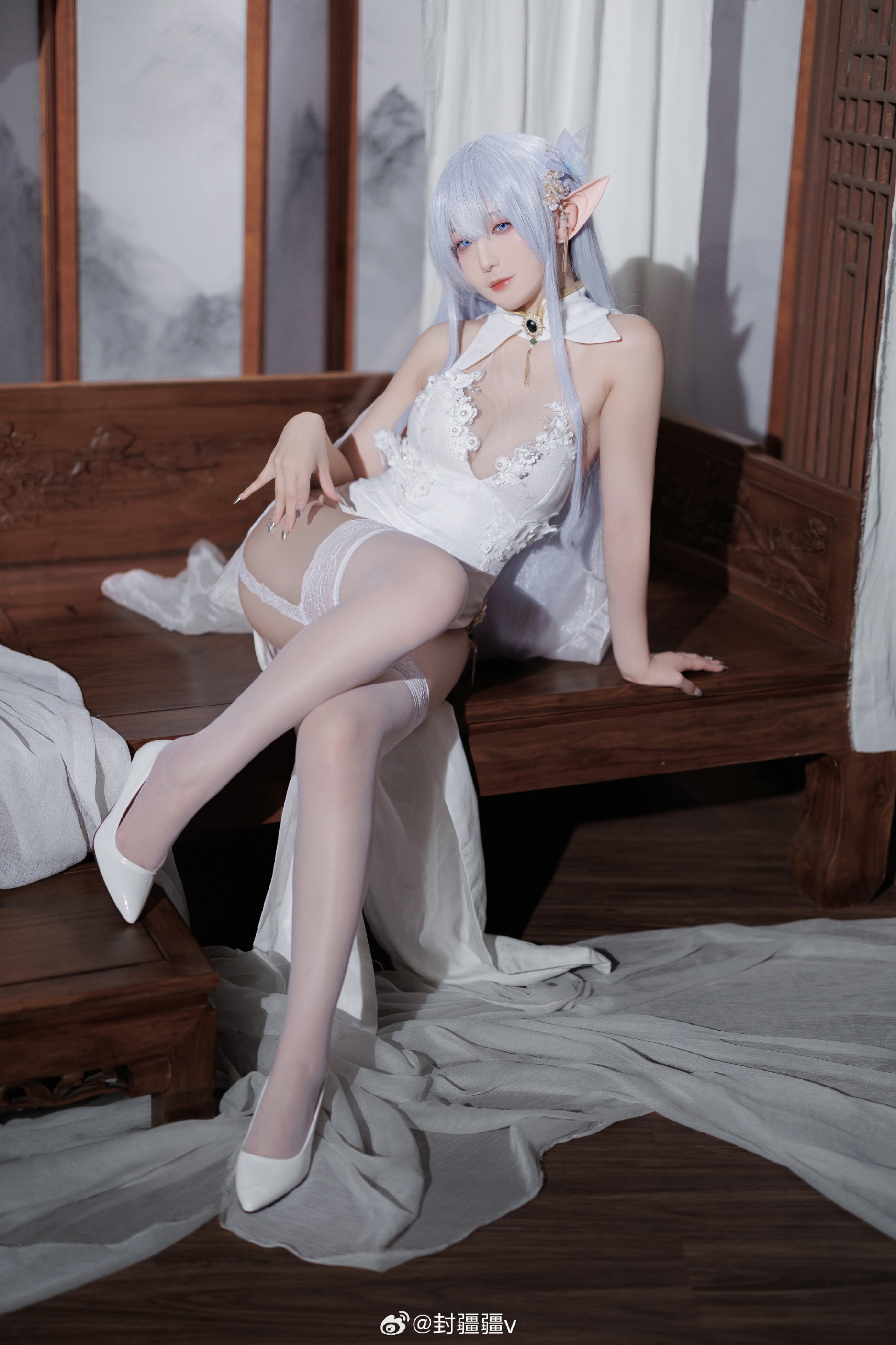 游戏《碧蓝航线》阿尔比恩【香气来朱阁】🌸cosplay