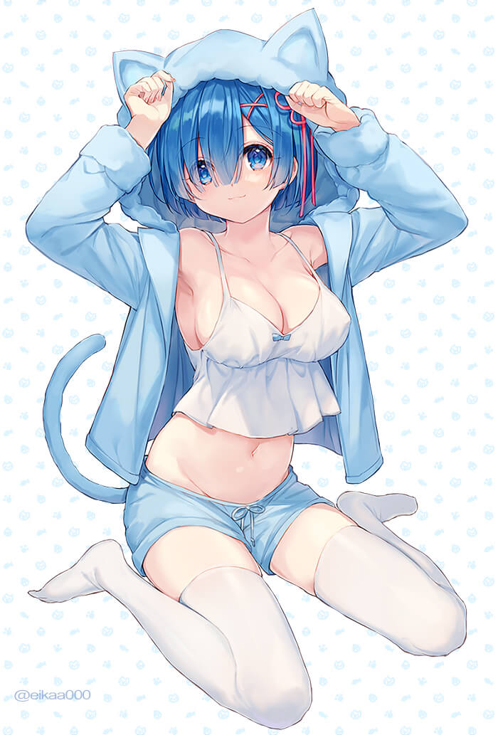 从零开始的异世界生活夏日二次元美图