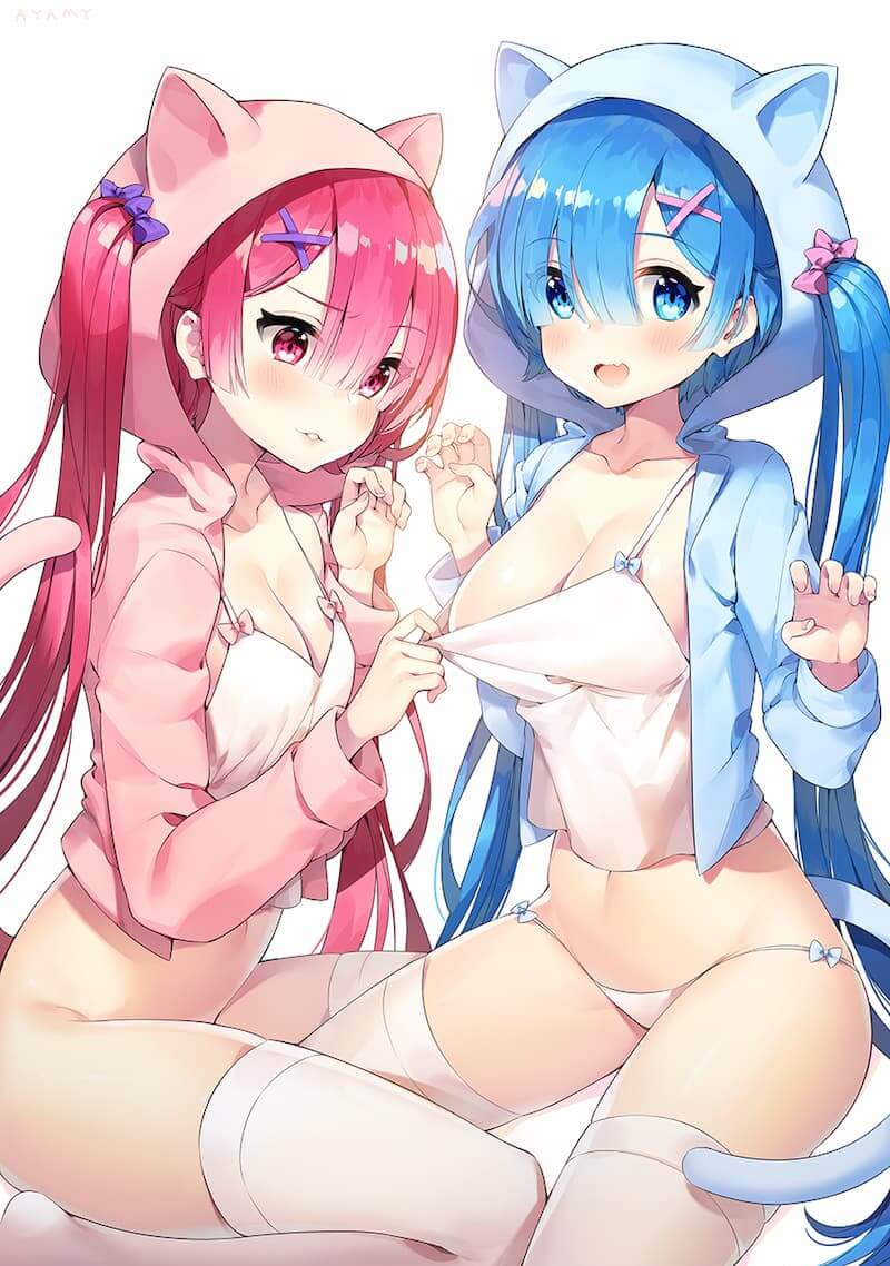 从零开始的异世界生活夏日二次元美图