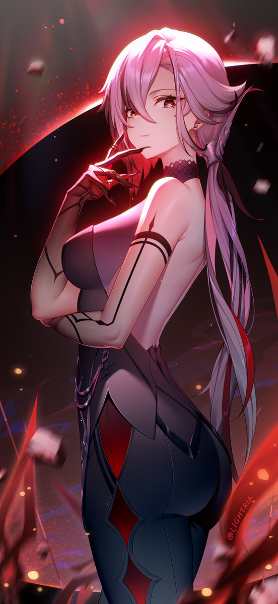 游戏原神仆人阿蕾奇诺美图