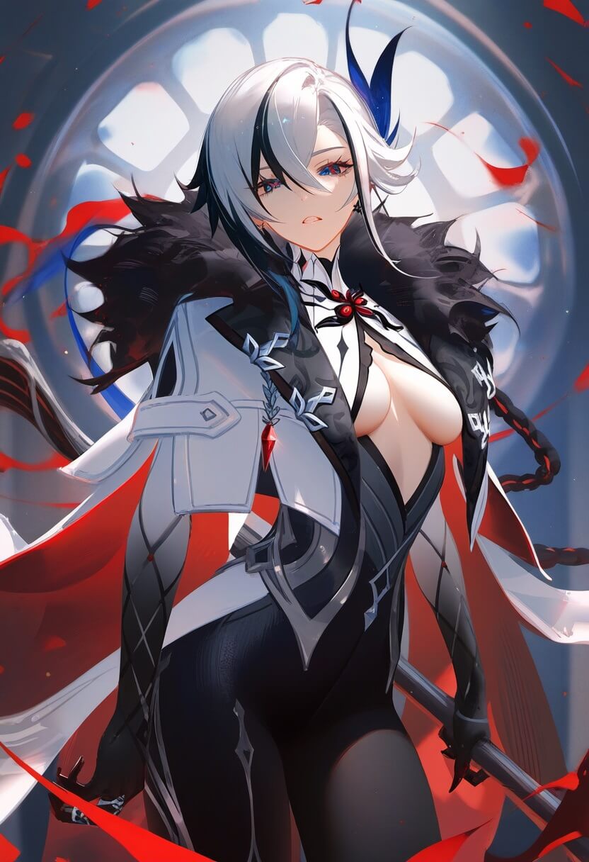 游戏原神仆人阿蕾奇诺美图