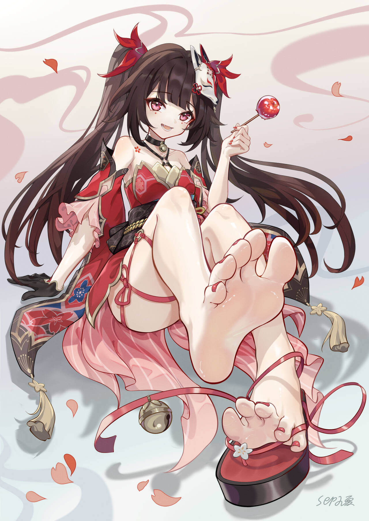 二次元动漫美女图片如梦幻般-ACG宅月季