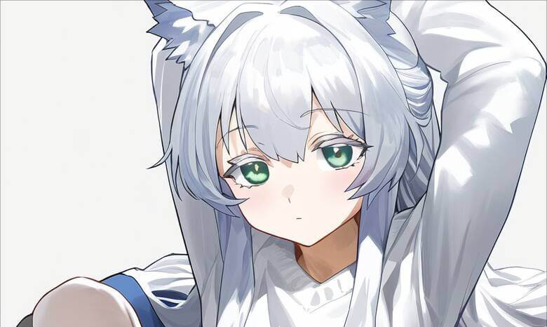 二次元动漫美女图片如梦幻般