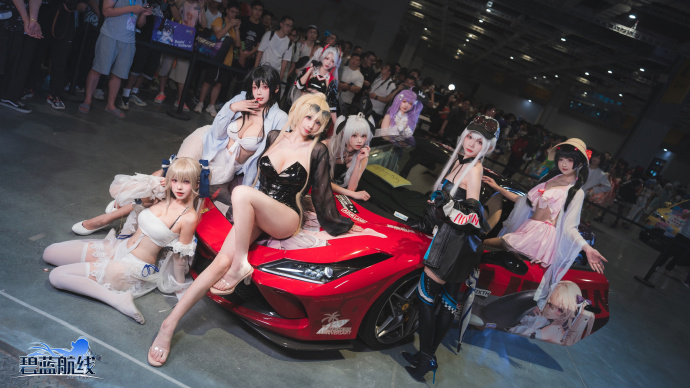 碧蓝航线角色安克雷奇cosplay